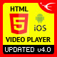 HTML5 Video Player with Playlist & Multiple Skins